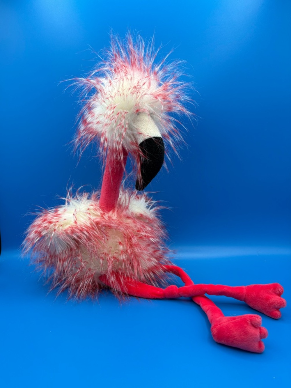 Jellycat Flora Flamingo Plush Stuffed Animal 20 inches Long Legs / Retired